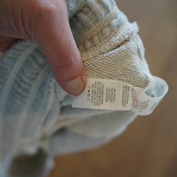 Aerie Sweatpants‎ Mens XL Gray Fleece Lined Tapered Leg Elastic Waist Drawstring - Picture 8 of 10